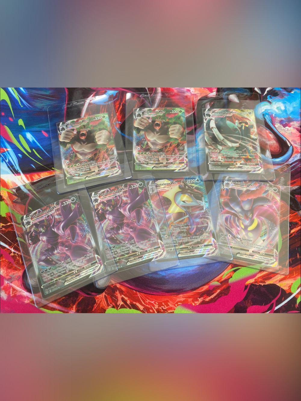 Pokémon- Lot of 7 VMAX Cards